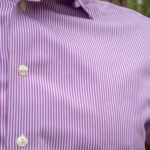 ETON Contemporary Dress Shirt (purple stripes) - Picture 2 of 3